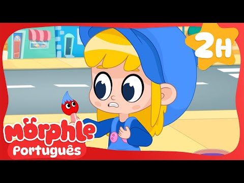 Orphle Toma um Banho 🛁🟢✨ | Maratona do Morphle! | Desenhos Animados Infantis em Português