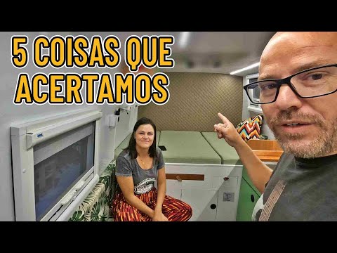 5 ACERTOS NO MOTORHOME ARTESANAL