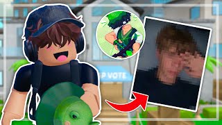 Playing ROBLOX as my IRL AVATAR (Murder Mystery 2)