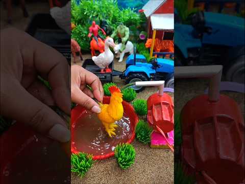 diy tractor video mini water pump science project #diyfarmingcity #tractor #youtubeshorts