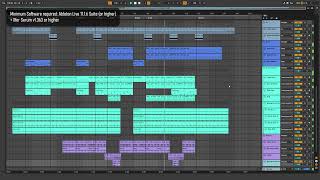 Melodic House Style of Cakes "Infinite Love" | Ableton Project File download available