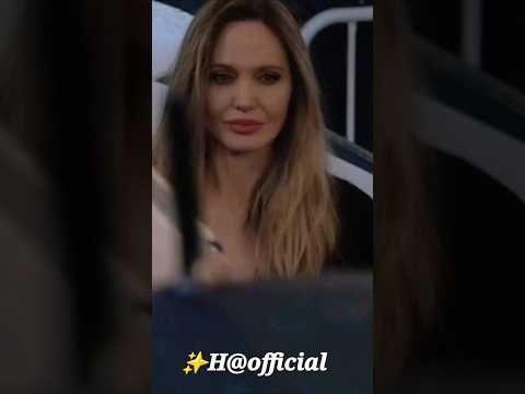 Angelina Jolie, At Ssif 2025 Red Carpet Film Festival Couture ๐ #AngelinaJolie #shortsviral #ssiff