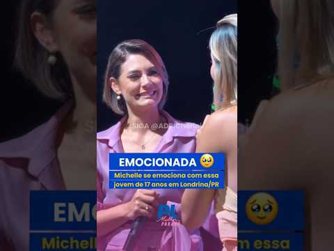 Michelle Bolsonaro EMOCIONADA #bolsonaropresidente