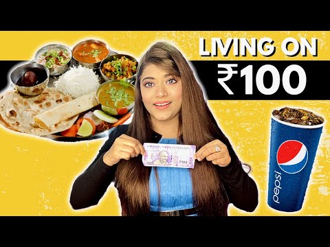 Living on Rs 100 for 24 HOURS Challenge | Food Challenge Ft. Samreen Ali | Mahjabeen Ali