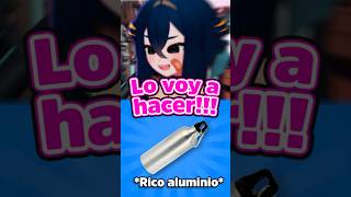 VTUBER COME ALUMINIO 😰 #crayonvt  #vtuber #shorts