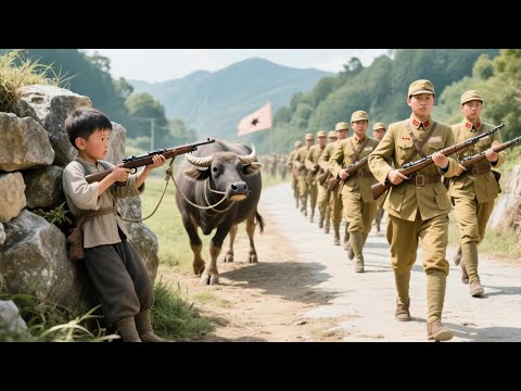 為替父報仇，放牛娃獨闖日軍司令部，刺殺大佐報仇雪恨！