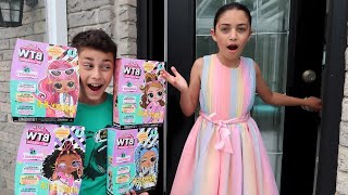 Heidi y Zidane entrega de nuevos juguetes en juego de simulación | Heidi y Zidane