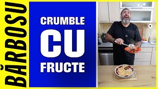 Rapid, ieftin si bun!  CRUMBLE CU FRUCTE...prune, piersici, caise