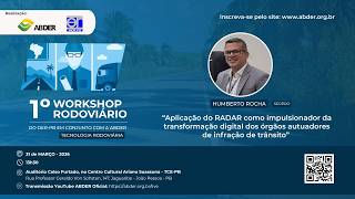 1º Workshop Rodoviário do DER/PB em conjunto com a ABDER (Tecnologia Rodoviária) 📱