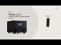 Audizio Vieste DAB Radio with Bluetooth and Subwoofer -  Black