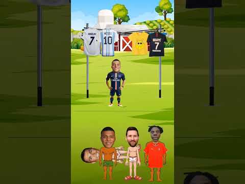 De Quien Son Las Camisetas? Ronaldo vs Messi vs Mbappé vs Speed #SIUGUY #stumbleguys
