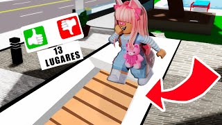 😱13 Lugares Secretos de Brookhaven🤫/Roblox