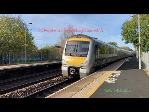 Trip Report on a Chiltern Railways Class 168/3 #shorts