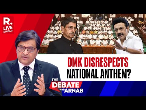 Debate With Arnab LIVE: Stalin vs Guv N Ravi As National Anthem Is Disrespected In Tamil Nadu