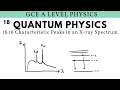 X-ray Spectrum Analysis Concepts