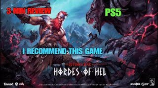 Jotunnslayer Hordes of Hel video test GRIMREAPERSAGE