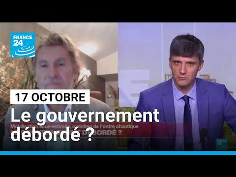 Mobilisation du 17 octobre : le gouvernement français débordé ? • FRANCE 24