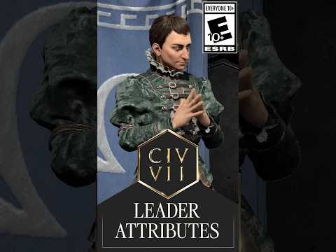 Choose a leader with 𝐀𝐭𝐭𝐫𝐢𝐛𝐮𝐭𝐞𝐬 to suit your style! #Civ7