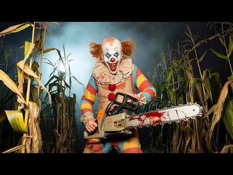 2025 की सबसे डरावनी फिल्म | Clown in a Cornfield Explained in Hindi | कौन है असली जोकर?