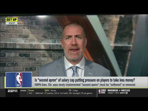 GET UP | Tim MacMahon breaks down how the NBA's second apron is reshaping player salaries