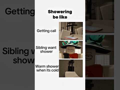 Shower sisyphus | #roblox #robloxanimation