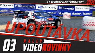 29. TipCars Pražský Rallysprint 2024 - 🎥⁣ VIDEONOVINKY 03 - upoutávka