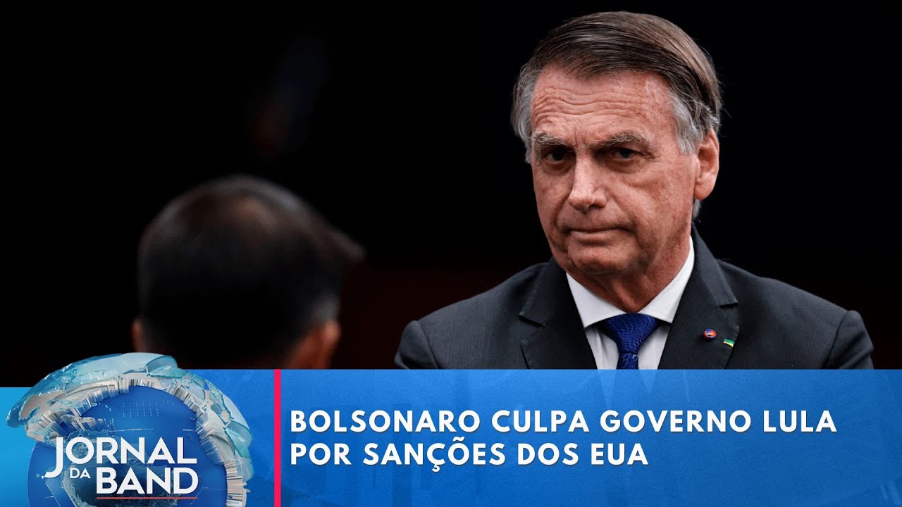 Bolsonaro culpa governo Lula por sanções dos EUA Jamais teria acontecido sob o meu governo