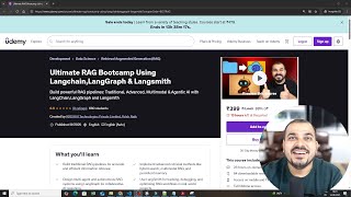 Ultimate RAG Bootcamp Using Langchain,LangGraph & Langsmith Course
