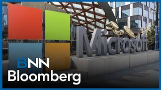 YouTube video thumbnail: Microsoft Surges, Hits $1 Trillion Market cap