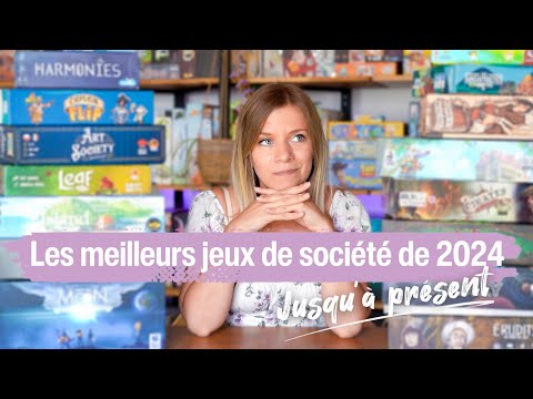 Les MEILLEURS JEUX DE SOCIETE de 2024 jusqu'à présent (mon préféré, ma plus grande surprise, etc)