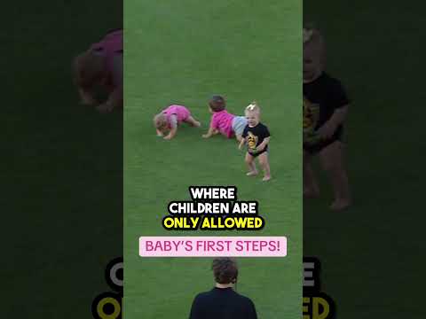 The baby was disqualified for standing