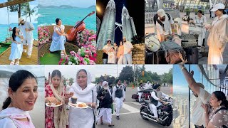 HUN NAHI JA SKDE INDIA | BHUA FIRST TIME AT CN TOWER | BHABI FIRST TIME AT BEACH | INDER & KIRAT
