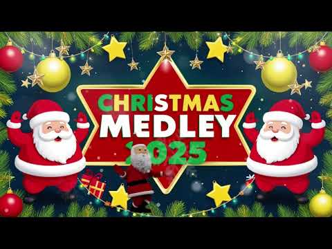 Non Stop Christmas Songs Medley 2024 - 2025 🎄🎁 Greatest Christmas Songs Medley 2024 - 2025✨✨✨