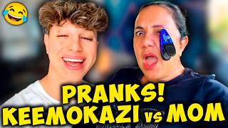 Try Not to Laugh Watching the Most Viewed KEEMOKAZI vs His MOM Best Funny PRANK Shorts