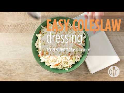 How to Make Easy Coleslaw Dressing | Dressing Recipes | Allrecipes.com
