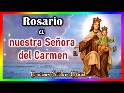 Santo Rosario a Nuestra Señora del Carmen en su día 16 de Julio 🌹🌿 Misterios Dolorosos 🙏 Rosario hoy