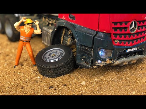 Bruder Truck Wheel Trouble!