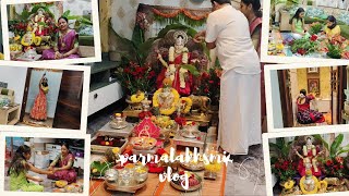 VLOG || ನಮ್ಮ ಮನೆಯ ವರಮಹಾಲಕ್ಷ್ಮಿ ಹಬ್ಬ part 01 🙏 || vara Mahalakshmi festival vibes 2025 😊 