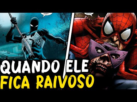 7 VEZES QUE O HOMEM ARANHA FICOU ENFURECIDO