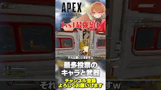 世界が選んだ1vs1最強のキャラと武器は…？【 APEX のったん エペ解説 】#apex #apexlegends #のったん #エペ解説