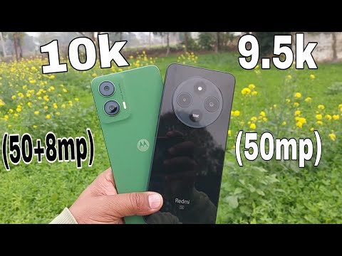 Moto G35 vs Redmi A4 Detail Camera Comparison?