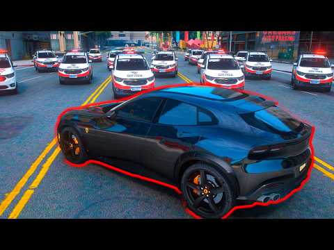 FUGA VALENDO 6 MILHÕES no GTA RP