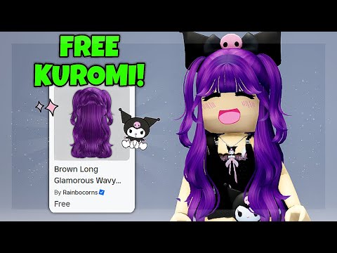 FREE HAIR & ITEMS ROBLOX (KUROMI)