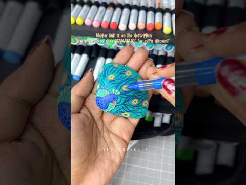 Ohuhu Kahuku Acrylic markers😍✨ #trending #shorts