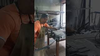 porta é painel de metalon estilo industrial é rústico colonial, agora vai #desenho #arte #decoração