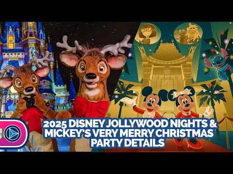 Disney Jollywood Nights & Mickey's Very Merry Christmas Party 2025 Dates and Details