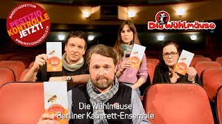 Das Wühlmäuse-Ensemble für die Bundestagspetition "Pestizidkontrolle" von Thomas Radetzki