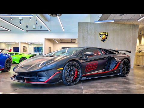 LAMBO RAPADISE! Lamborghini Centenario, Sian, Essenza, SVJ at Lamborghini Miami