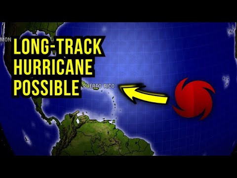 Long-Track Hurricane could develop Next Week…