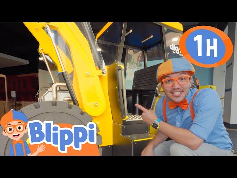 Blippi's "Dig It" Digger Fun! 🚜🔧 Building Big Things | Learning Videos for Kids 🔵🟠